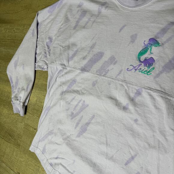 DISNEY Parks Ariel Spirit Jersey Part of Your World Live Action Tie Dye Small - Picture 3 of 13